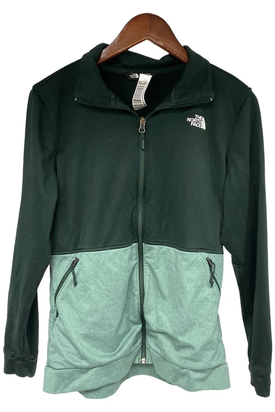 The North Face Women's 100wt Cinder Full Zip Sweater Scarab Green - Regular